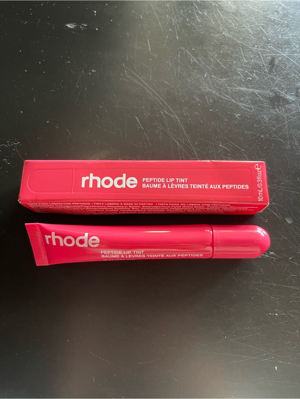 RHODE Peptide Lip Tint in Bright Pink